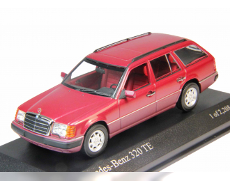 MERCEDES-BENZ 320 TE (1990), red metallic