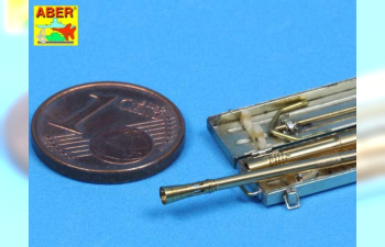 Металлический ствол для Set of 2 German 2cm L/65 gun barrel for Flak 38 with storage box