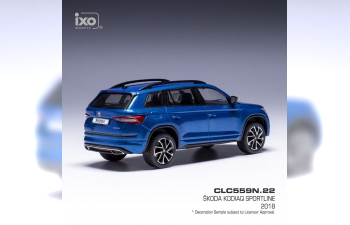 SKODA Kodiaq Sportline (2018), blue