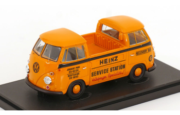 VOLKSWAGEN Double T1 Recovery Bus Heinz Service Station 1962 - Autocult Model Of The Year - Including Catalogue Usb 2025 -germany - South Africa (2025), Orange