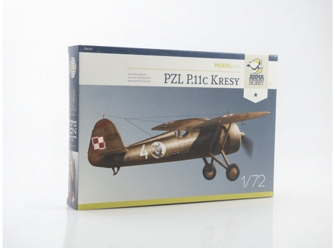 Сборная модель PZL P.11c „Kresy” Model kit