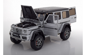 MERCEDES-BENZ G-Classe 4x4, silver / black