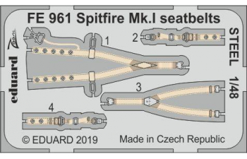 Полный набор фототравления для Spitfire Mk. I