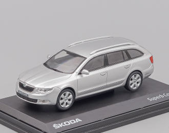 SKODA SuperB Combi II (2008), silver