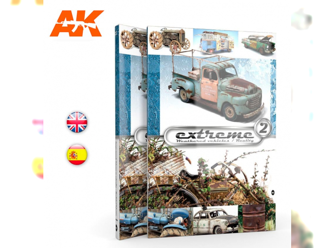 Книга на английском языке "Extreme x2 Weathered Vehicles / Reality"