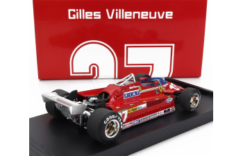 FERRARI F1 126ck Turbo N 27 Istrana Airport Duel With F104 Airplane (1981) Gilles Villeneuve, Red