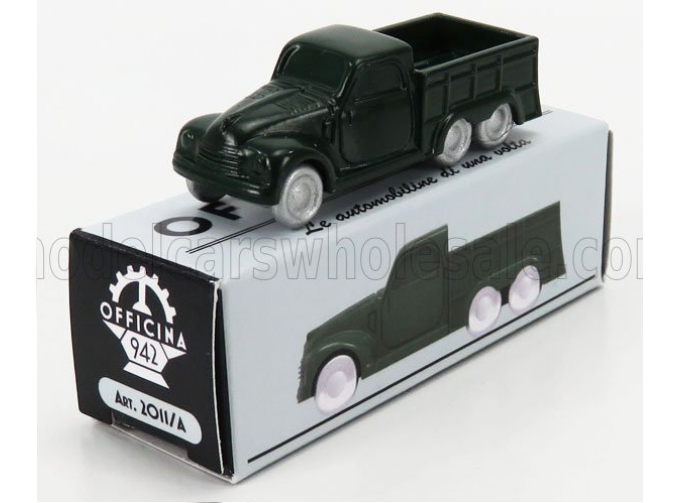 FIAT 500 C Camioncino 3-assi Trasformazione Ollearo (1949), Green