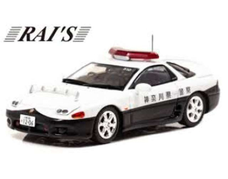 MITSUBISHI GTO Twin Turbo MR (Z15A) *Hjgh Way Police Car Kanagawa 510* (1997), black / white