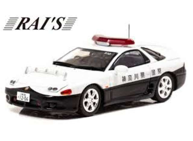 MITSUBISHI GTO Twin Turbo MR (Z15A) *Hjgh Way Police Car Kanagawa 510* (1997), black / white