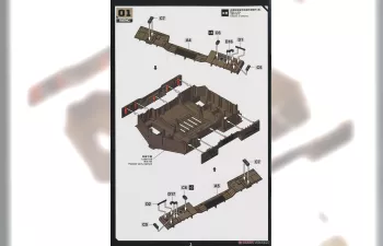 Сборная модель Spice Harvester из фильма "Дюна" / Dune