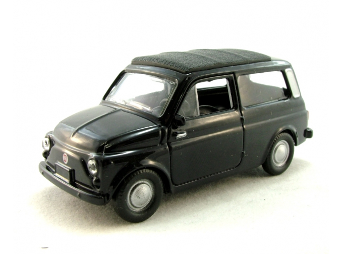 FIAT 500 Giardiniera (1957), серия FIAT 1:43, черный