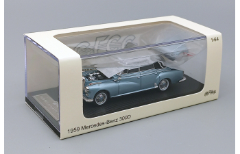 MERCEDES-BENZ 300D (1959), light blue / black