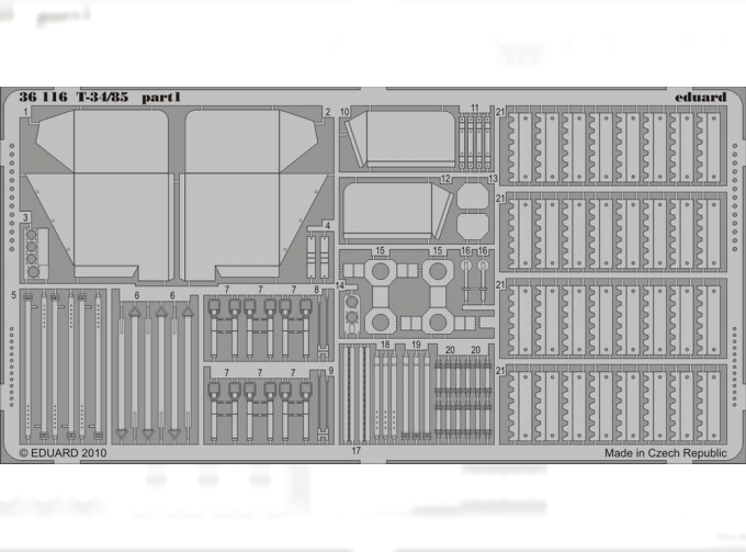 Фототравление для T-34/85