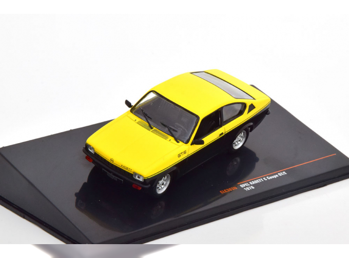 OPEL Kadett C Coupe GT/E 1976 Yellow / Black