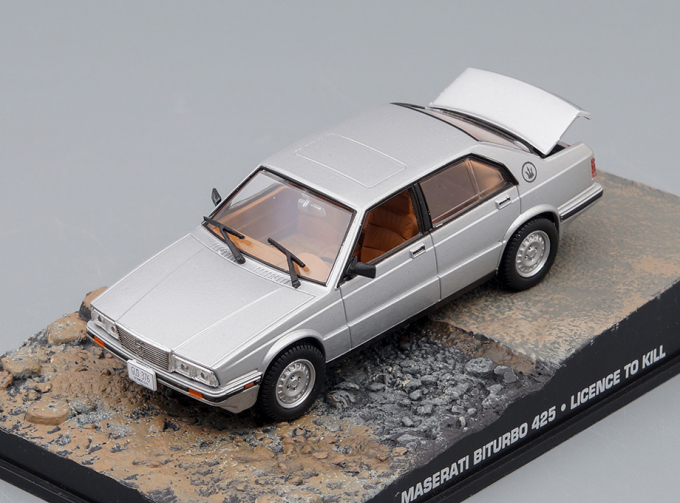 MASERATI Biturbo Bond 007 Licence to Kill, silver