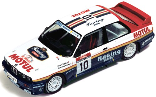 BMW M3 10 B.Beguin - J.J. Lenne Tour de Corse 1987, белый