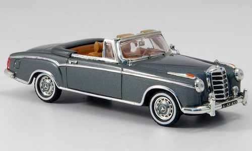 MERCEDES-BENZ 220SE (w128) Cabriolet (1958), silver