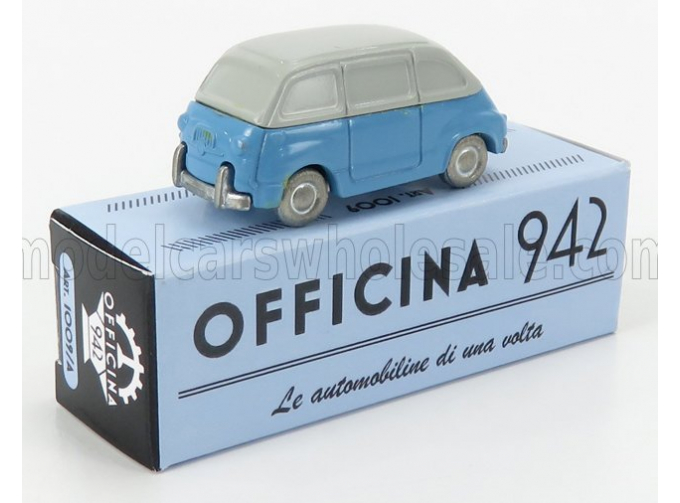 FIAT 600 Multipla (1956), Light Blue White