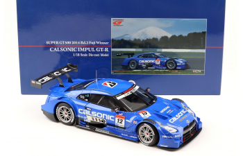 NISSAN GT-R #12 Yasuda/Poliveira Победитель Fuji GT500 (2014), синий