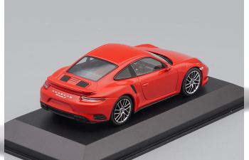 PORSCHE 911 (991.2) Turbo S 2017, red