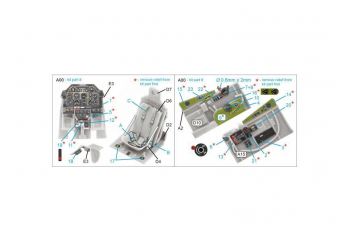 3D Декаль интерьера кабины P-51D/K (Meng)