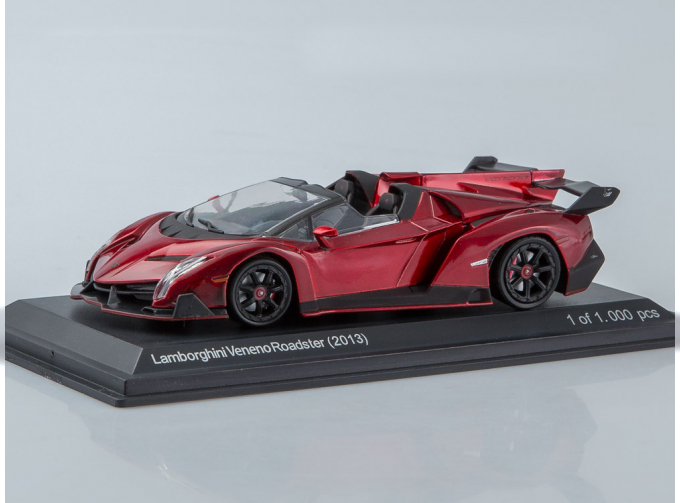 LAMBORGHINI Veneno Roadster (2013), metallic red