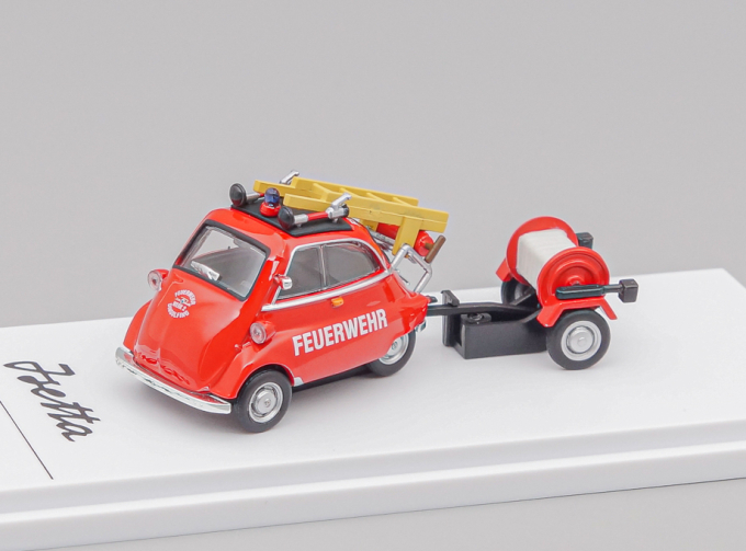 BMW Isetta Fire Engine Set, red