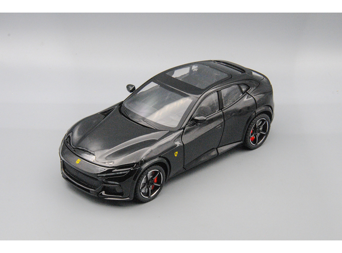 FERRARI Purosangue, чёрный, 20 см