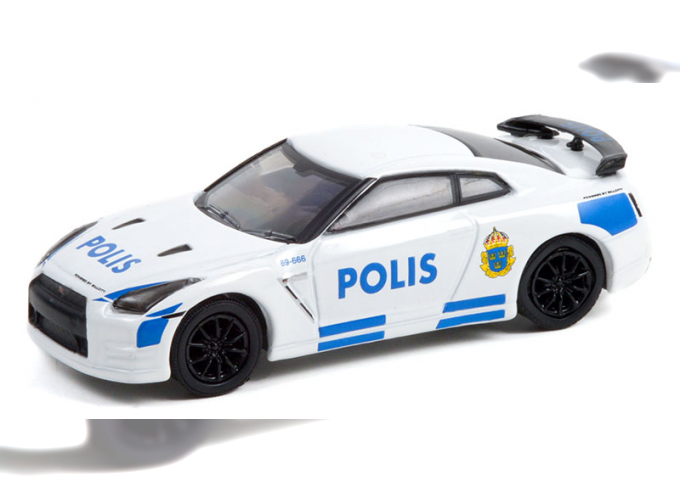 NISSAN GT-R (R35) "Stockholm Polis" (полиция Швеции) 2014