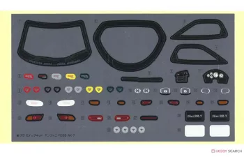 Сборная модель Mazda RX-7 Infini FD3S (Montego Blue Mica)