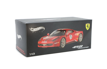 FERRARI 458 #5 Italia Challenge, red