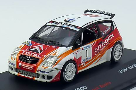 CITROEN C2 S1600 1 Rally Antibes (Simon Jean-Joseph - Jack Boyere) 2007, white