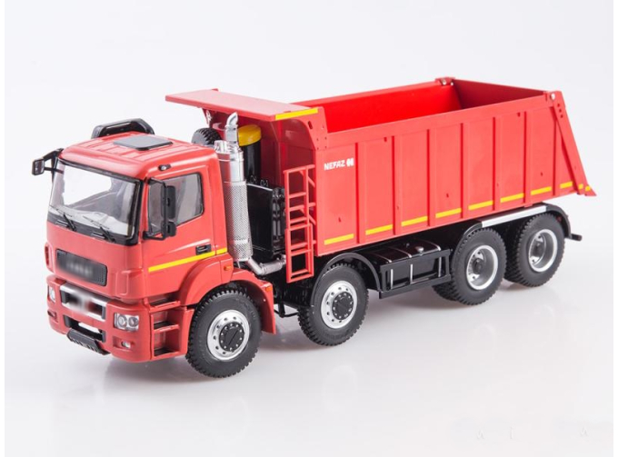 Камский грузовик 65801-68 самосвал, красный