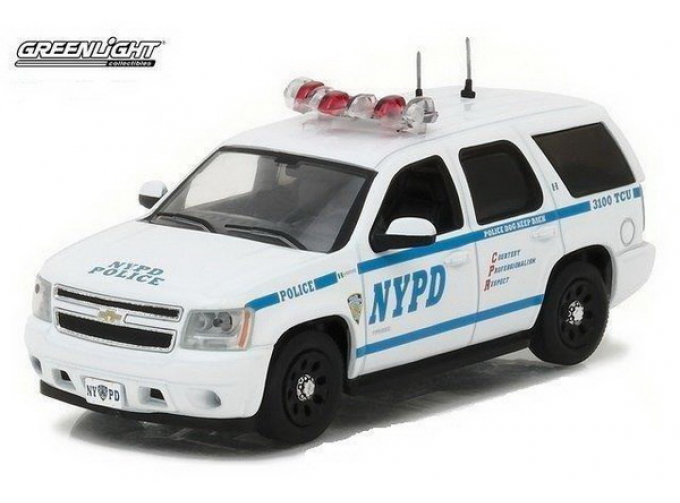 CHEVROLET Tahoe "New York City Police Department" NYPD (2012), white