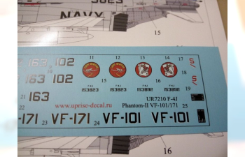 Декаль для F-4J Phantom-II VF-171