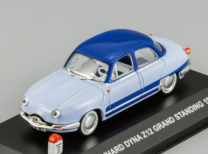 PANHARD Dyna Z12 Grand Standing 1957, 2 tone blue