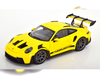 PORSCHE 911 (992) GT3 RS (2022), yellow black