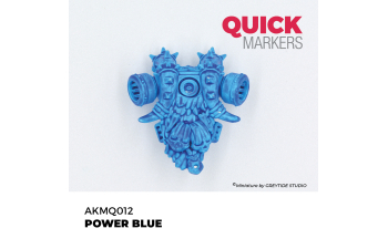 Маркер QUICK MARKER - Мощный синий / Power Blue