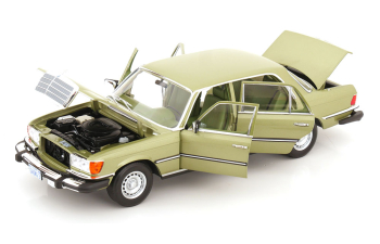 MERCEDES-BENZ 450 SEL 6.9 W116 J R Ewing Dallas TV Series (1979), light green-metallic