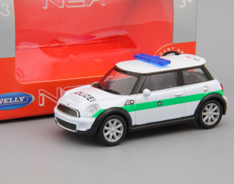 MINI Cooper S Polizei, white / green