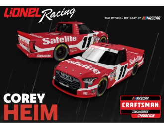 Toyota Tundra #11 Corey Heim *Safelite*, white/red 2025