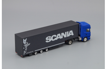 SCANIA R440, blue / grey