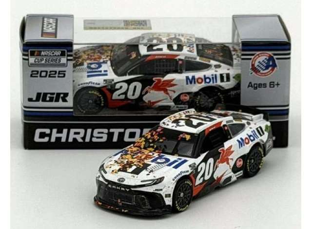 TOYOTA Camry XSE #20 Christopher Bell *Mobil 1*, green/red/white