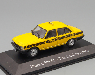 PEUGEOT 504 SL Taxi Cordoba (1999), yellow / black