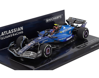 WILLIAMS F1  Fw47 Team Williams Atlassian Racing №55 China Gp (2025) Carlos Sainz, Blue Black