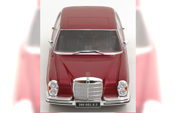 MERCEDES-BENZ 300 SEL 6.3 W109 (1967-1972), red metallic