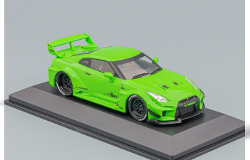 NISSAN GT-R (R35) Liberty Walk Body Kit, light green