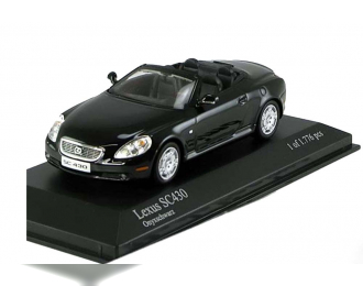 LEXUS SC 430 CONVERTIBLE (2001), black