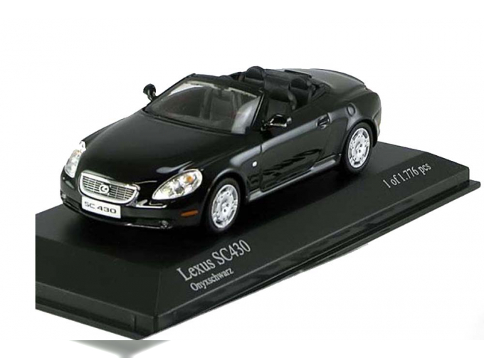 LEXUS SC 430 CONVERTIBLE (2001), black