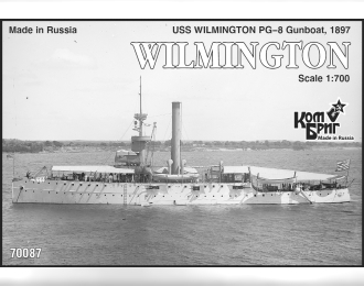 Сборная модель USS Wilmington PG-8 Gunboat, 1897